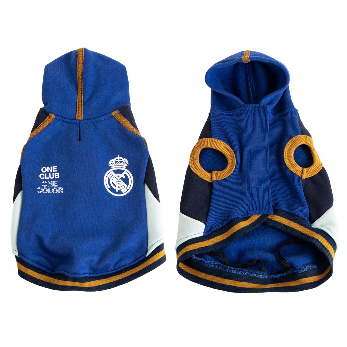 SUDADERA PARA PERRO POLAR FLEECE REAL MADRID - Imagen 1