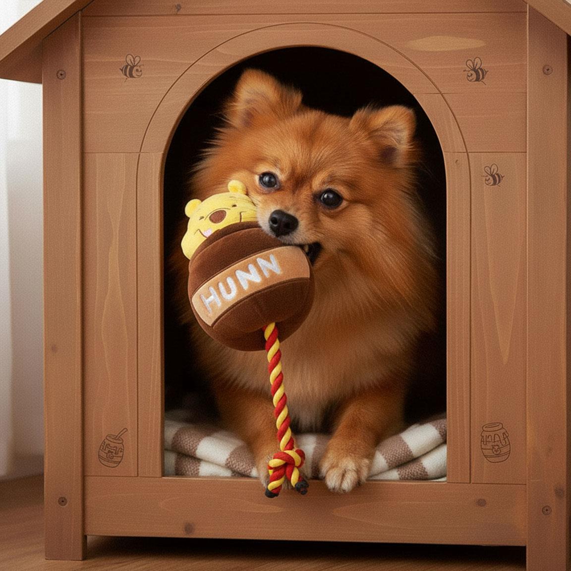 CUERDA DENTAL PARA PERRO JUGUETE DISNEY WINNIE THE POOH
