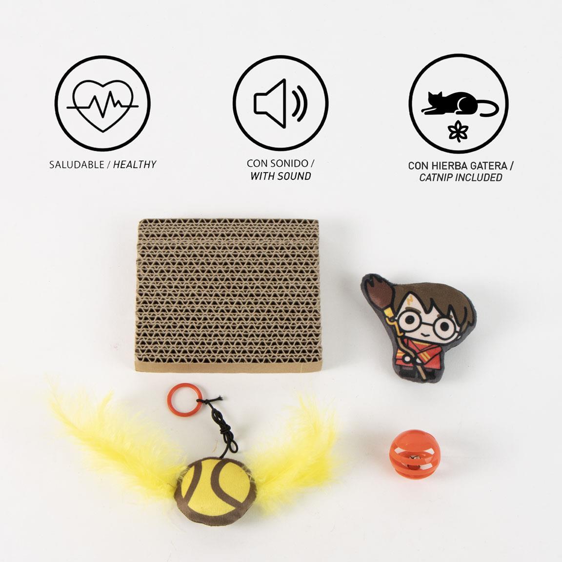 SET PARA MASCOTAS JUGUETE HARRY POTTER
