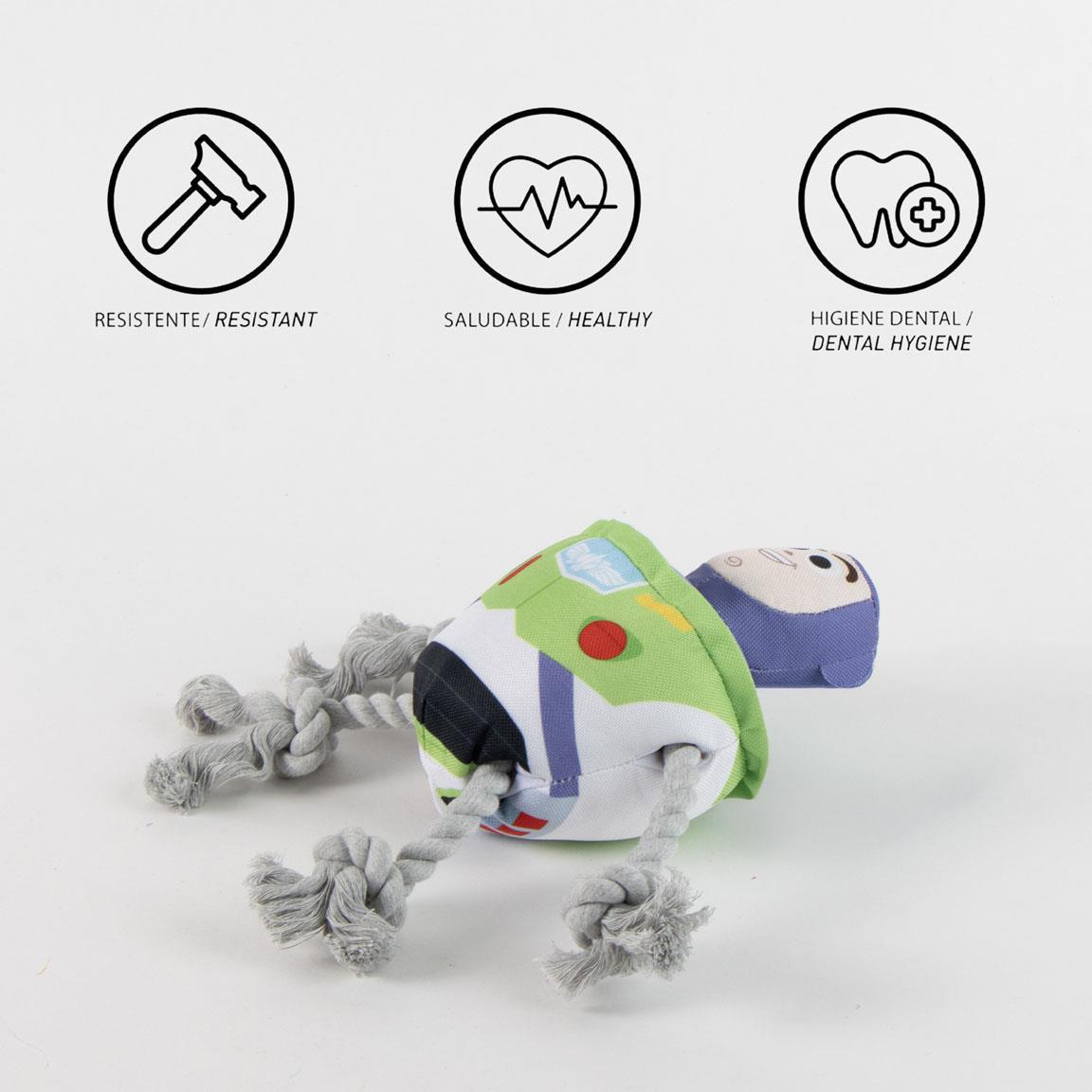 JUGUETE PARA PERRO CUERDA TOY STORY BUZZ LIGHTYEAR
