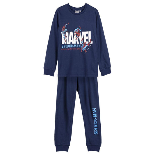 PIJAMA LARGO SINGLE JERSEY SPIDERMAN - Imagen 1