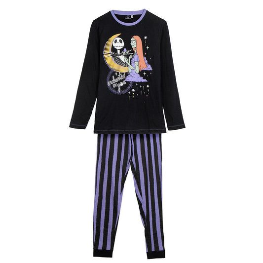 PIJAMA LARGO SINGLE JERSEY NIGHTMARE BEFORE CHRISTMAS - Imagen 1