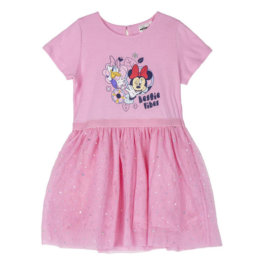 VESTIDO SINGLE JERSEY FANTASIA MINNIE - Imagen 1