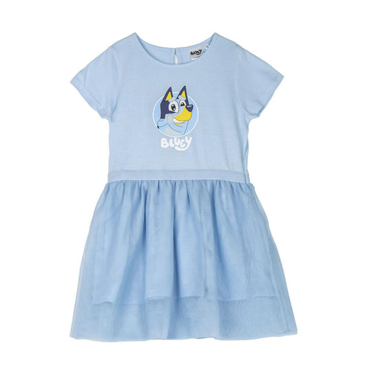 VESTIDO SINGLE JERSEY FANTASIA BLUEY - Imagen 1
