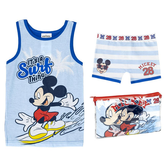 PIJAMA TIRANTES SINGLE JERSEY NECESER MICKEY - Imagen 1