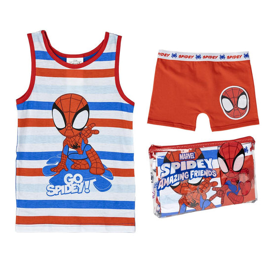 PIJAMA TIRANTES SINGLE JERSEY NECESER SPIDEY - Imagen 1