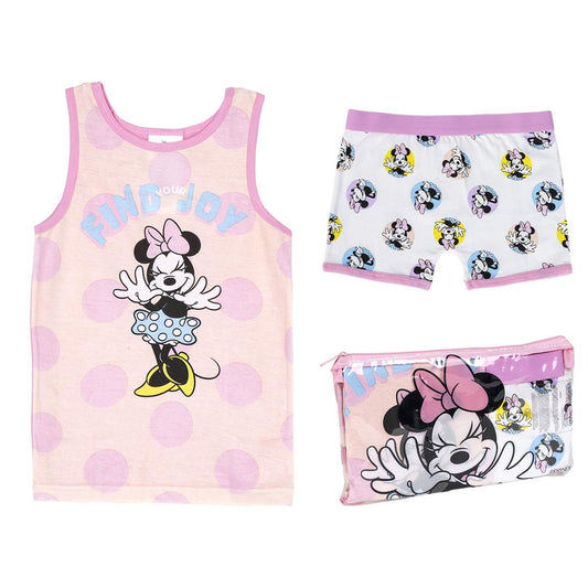 PIJAMA TIRANTES SINGLE JERSEY NECESER MINNIE - Imagen 1
