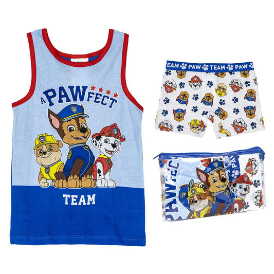 PIJAMA TIRANTES SINGLE JERSEY NECESER PAW PATROL - Imagen 1