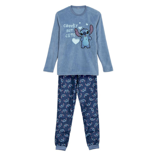 PIJAMA LARGO CORAL FLEECE STITCH - Imagen 1