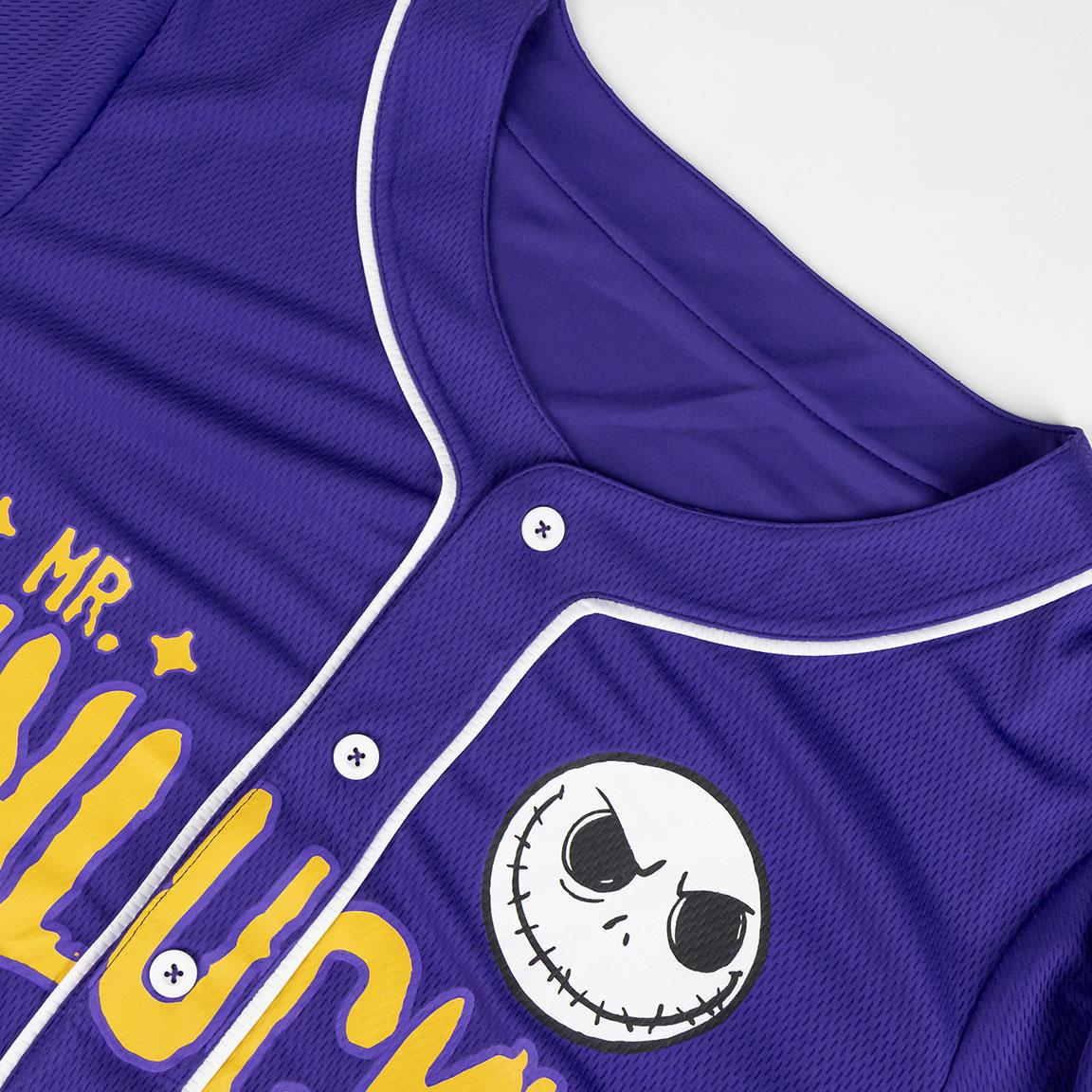 CAMISETA CORTA BASEBALL NIGHTMARE BEFORE CHRISTMAS - Imagen 3