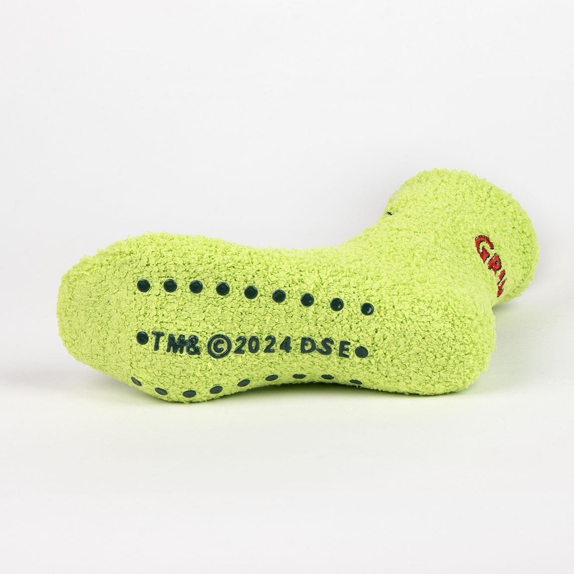 CALCETIN ANTIDESLIZANTE NAVIDEÑO THE GRINCH
