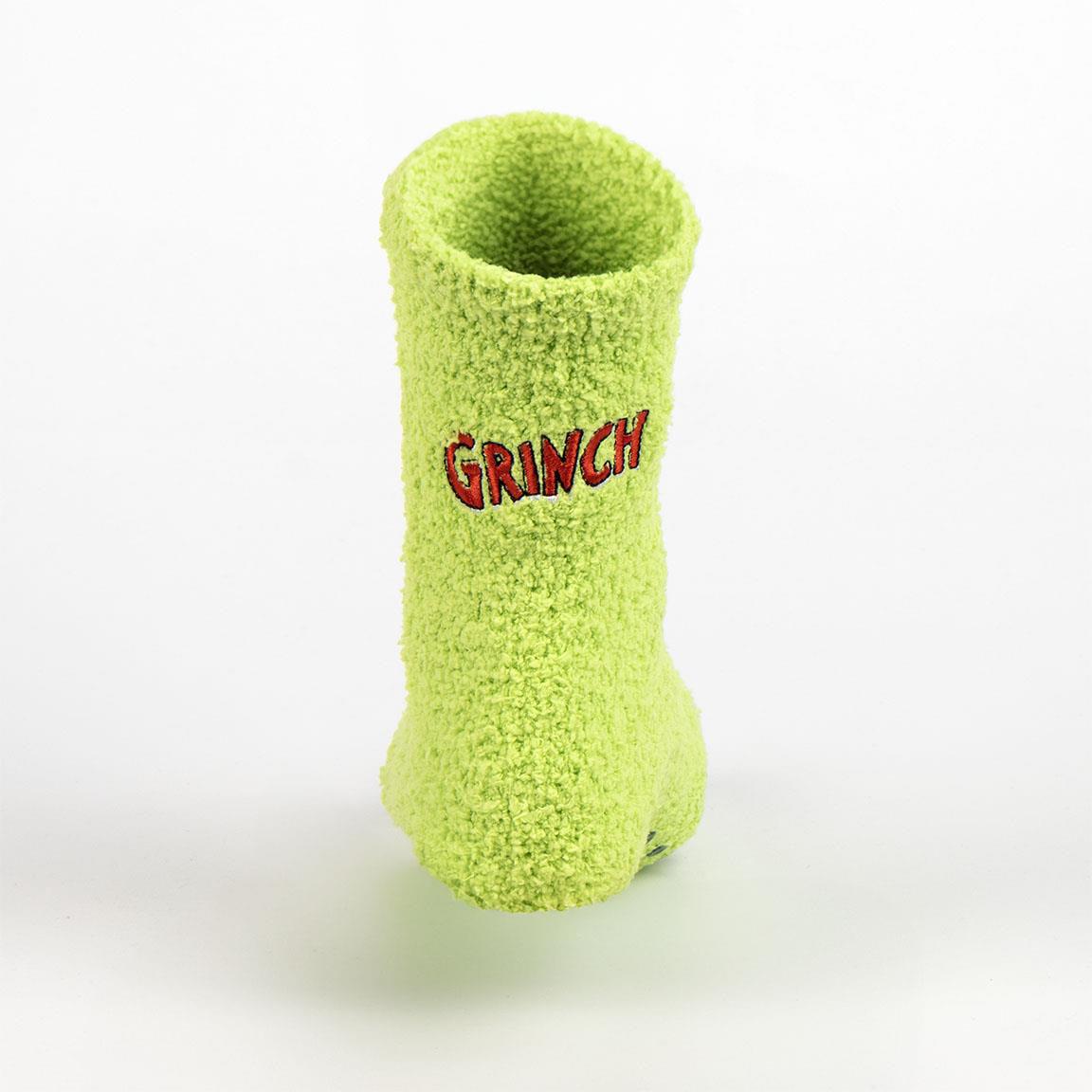 CALCETIN ANTIDESLIZANTE NAVIDEÑO THE GRINCH