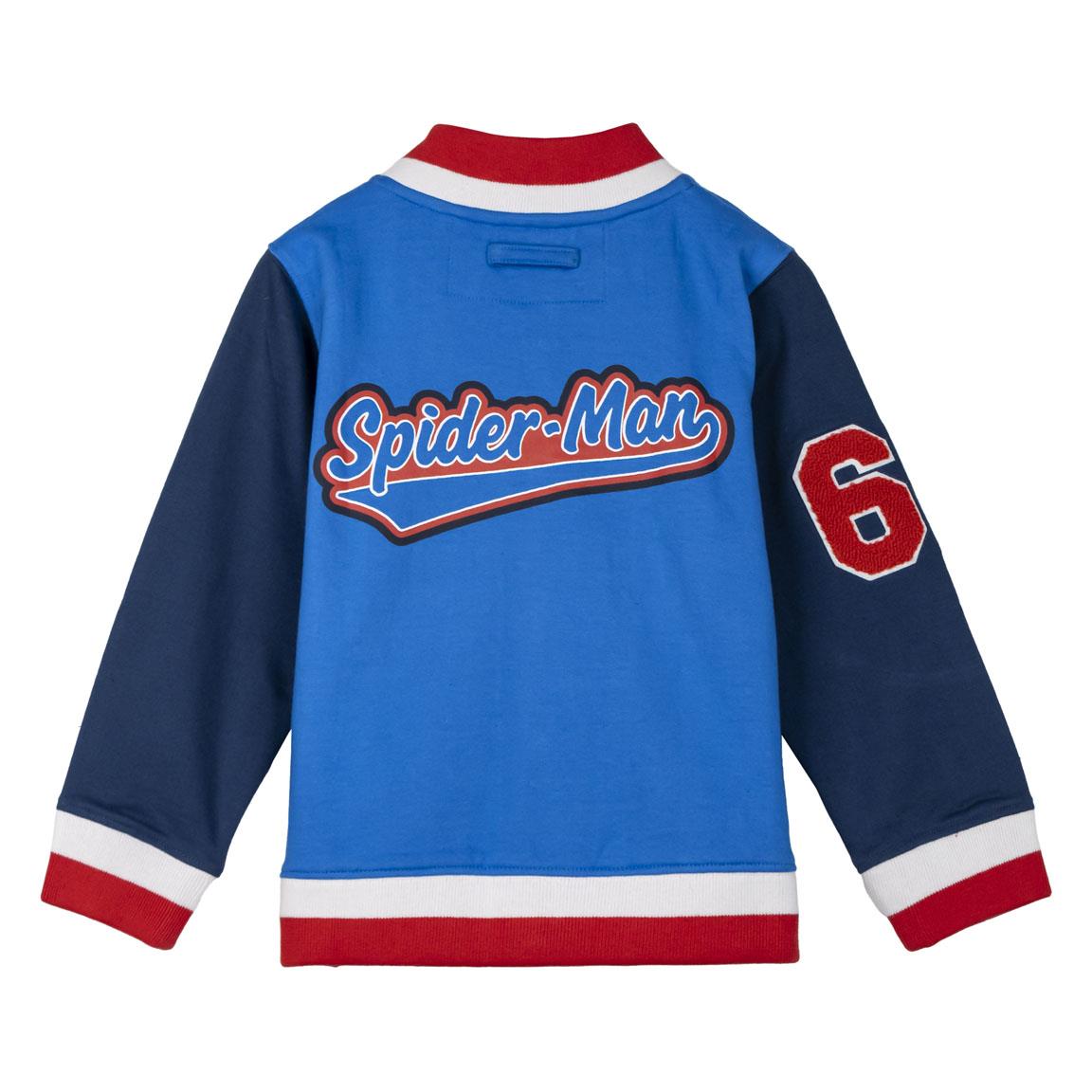 CHAQUETA COTTON BRUSHED BASEBALL SPIDERMAN - Imagen 2