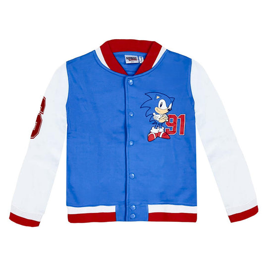 CHAQUETA COTTON BRUSHED BASEBALL SONIC - Imagen 1