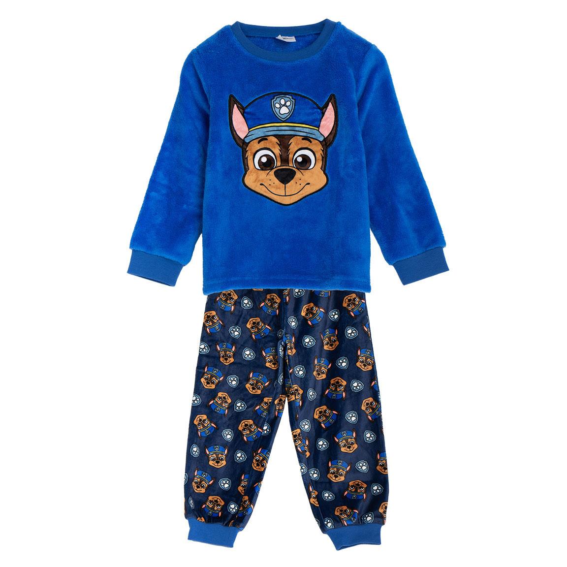 PIJAMA LARGO CORAL FLEECE APLICACIONES PAW PATROL - Imagen 1