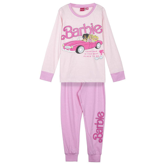 PIJAMA LARGO SINGLE JERSEY BARBIE - Imagen 1