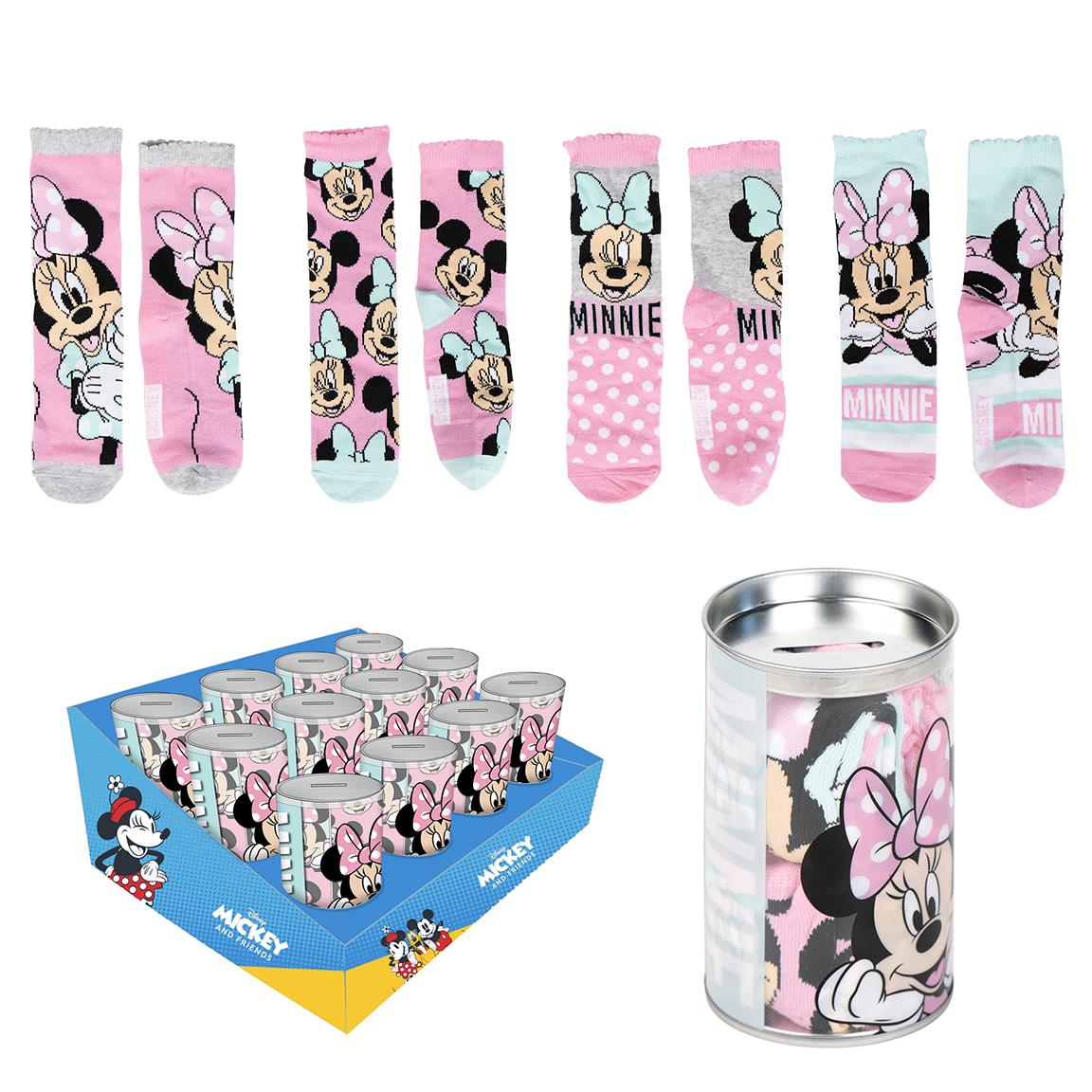 PACK CALCETINES 4 PIEZAS MINNIE - Imagen 1