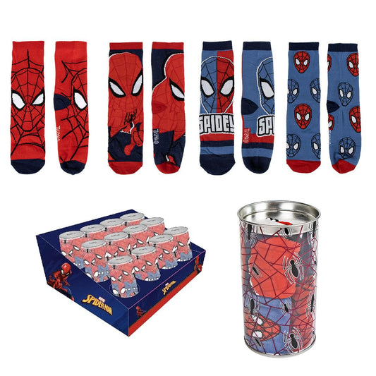 PACK CALCETINES 4 PIEZAS SPIDERMAN - Imagen 1