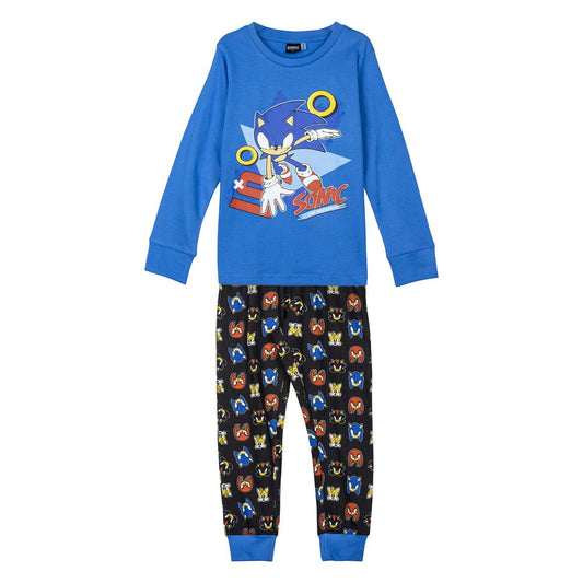 PIJAMA LARGO SINGLE JERSEY SONIC - Imagen 1
