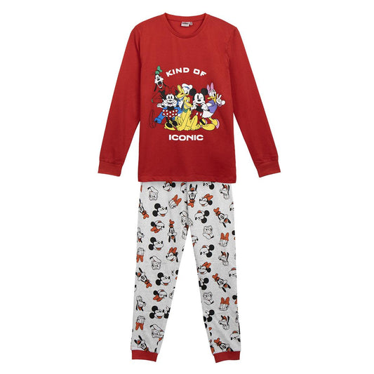 PIJAMA LARGO SINGLE JERSEY MICKEY - Imagen 1