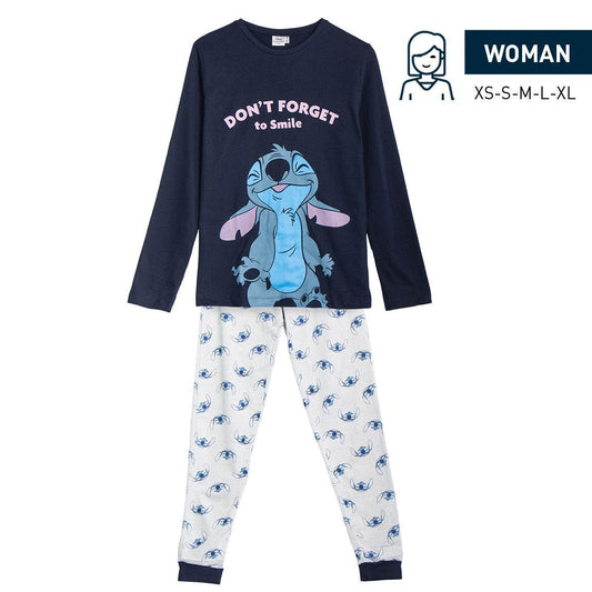 PIJAMA LARGO SINGLE JERSEY STITCH - Imagen 1