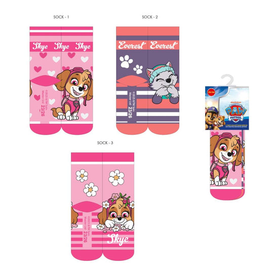 PACK CALCETINES NIÑA PAW PATROL - Imagen 1
