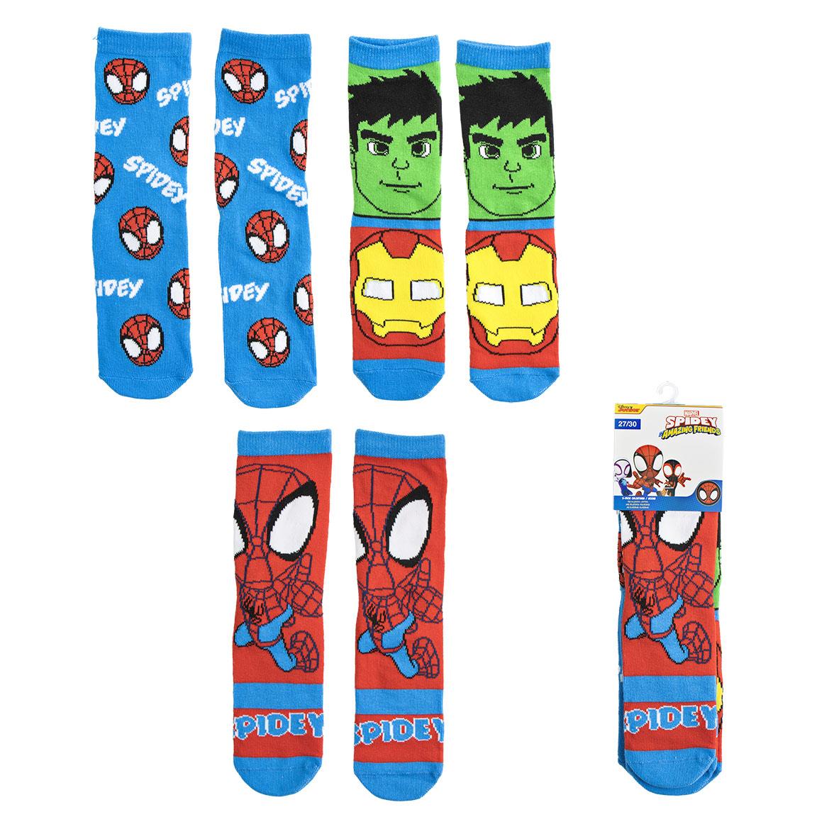 PACK CALCETINES 3 PIEZAS SPIDEY - Imagen 1