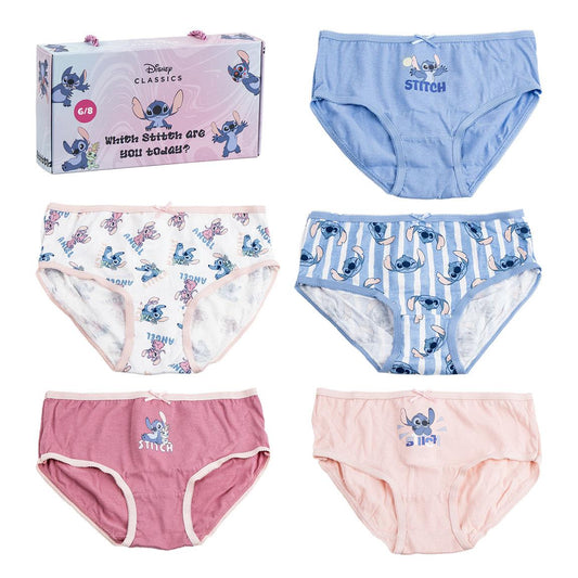 PACK BRAGUITAS SINGLE JERSEY 5 PIEZAS STITCH - Imagen 1