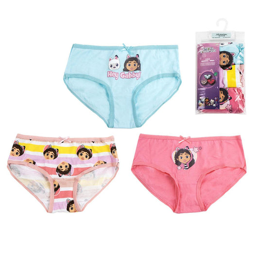 PACK BRAGUITAS SINGLE JERSEY 3 PIEZAS GABBY´S DOLLHOUSE - Imagen 1