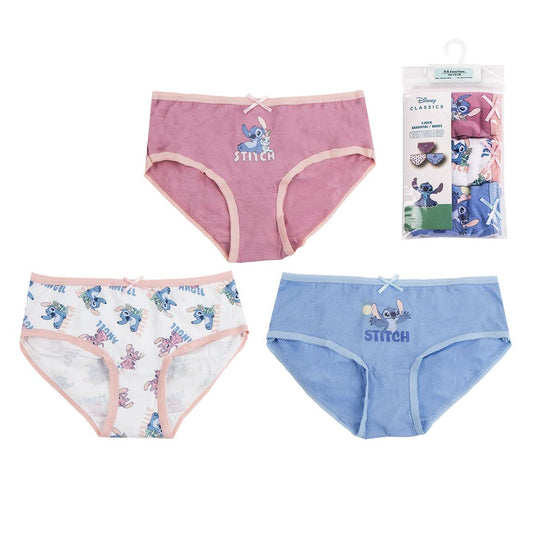 PACK BRAGUITAS SINGLE JERSEY 3 PIEZAS STITCH - Imagen 1