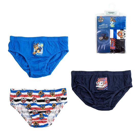 PACK CALZONCILLOS SINGLE JERSEY 3 PIEZAS PAW PATROL - Imagen 1