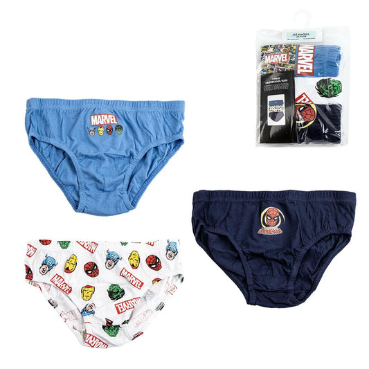 PACK CALZONCILLOS SINGLE JERSEY 3 PIEZAS MARVEL - Imagen 1