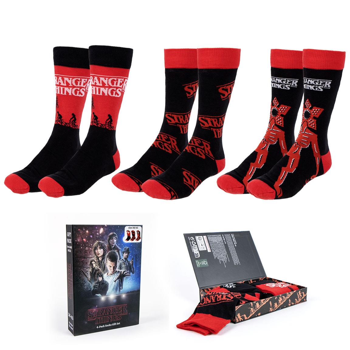PACK CALCETINES 3 PIEZAS STRANGER THINGS - Imagen 1