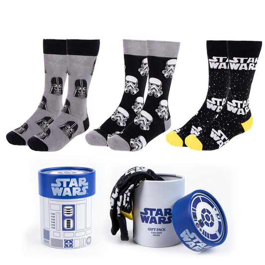 PACK CALCETINES 3 PIEZAS STAR WARS - Imagen 1