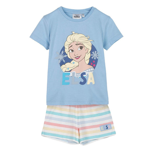 PIJAMA CORTO SINGLE JERSEY FROZEN - Imagen 1