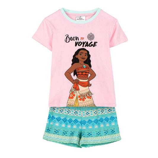 PIJAMA CORTO SINGLE JERSEY MOANA - Imagen 1