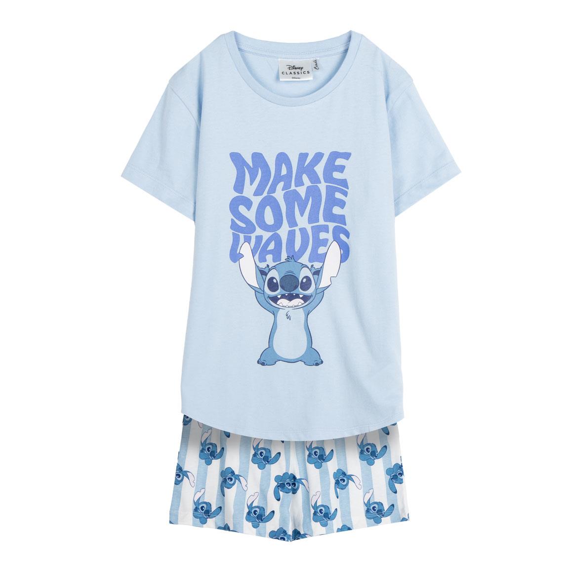 PIJAMA CORTO SINGLE JERSEY STITCH - Imagen 1