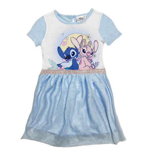 VESTIDO SINGLE JERSEY FANTASIA STITCH - Imagen 1