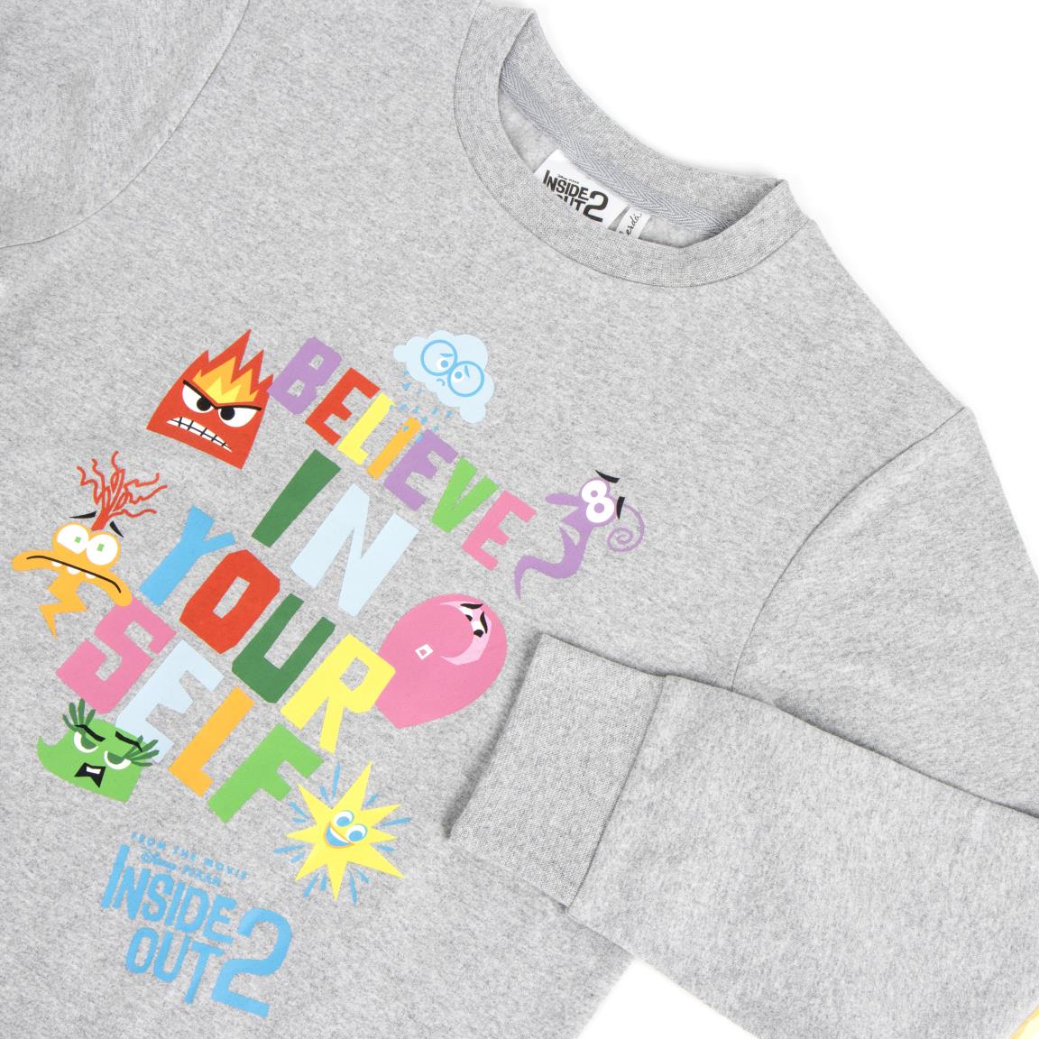 SUDADERA COTTON BRUSHED PIXAR INSIDE OUT - Imagen 3