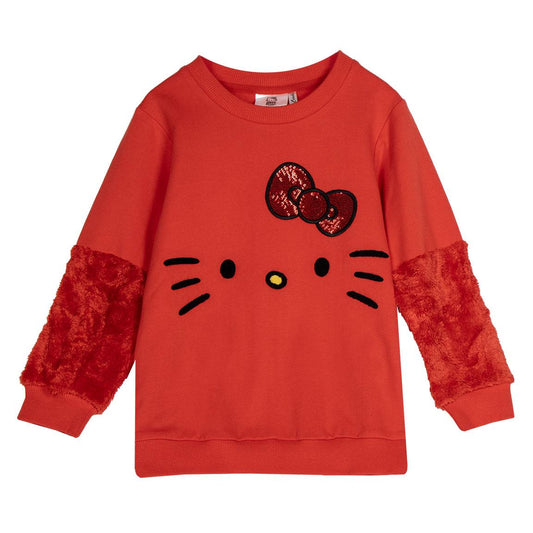 SUDADERA COTTON BRUSHED HELLO KITTY - Imagen 1