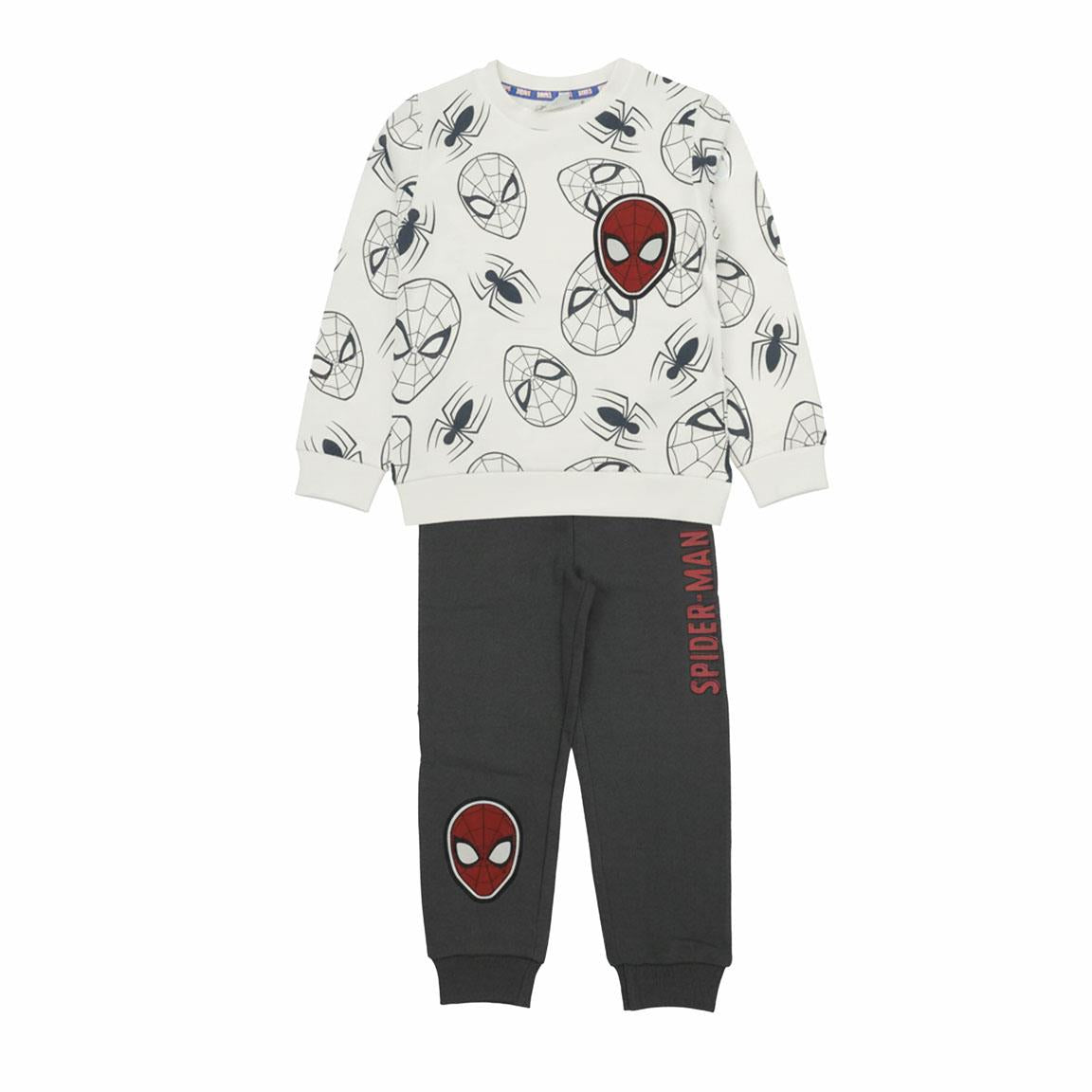 CHANDAL COTTON BRUSHED SPIDERMAN