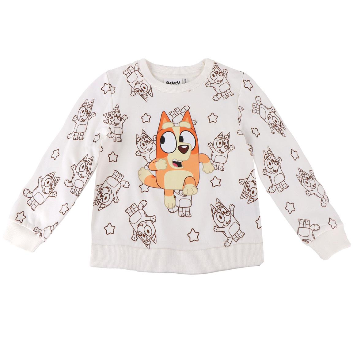 SUDADERA COTTON BRUSHED BLUEY - Imagen 1