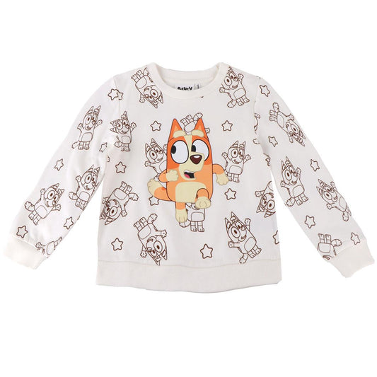SUDADERA COTTON BRUSHED BLUEY - Imagen 1