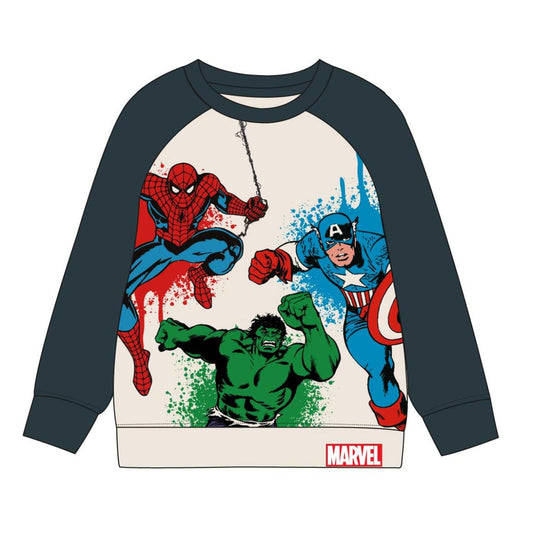 SUDADERA COTTON BRUSHED AVENGERS - Imagen 1