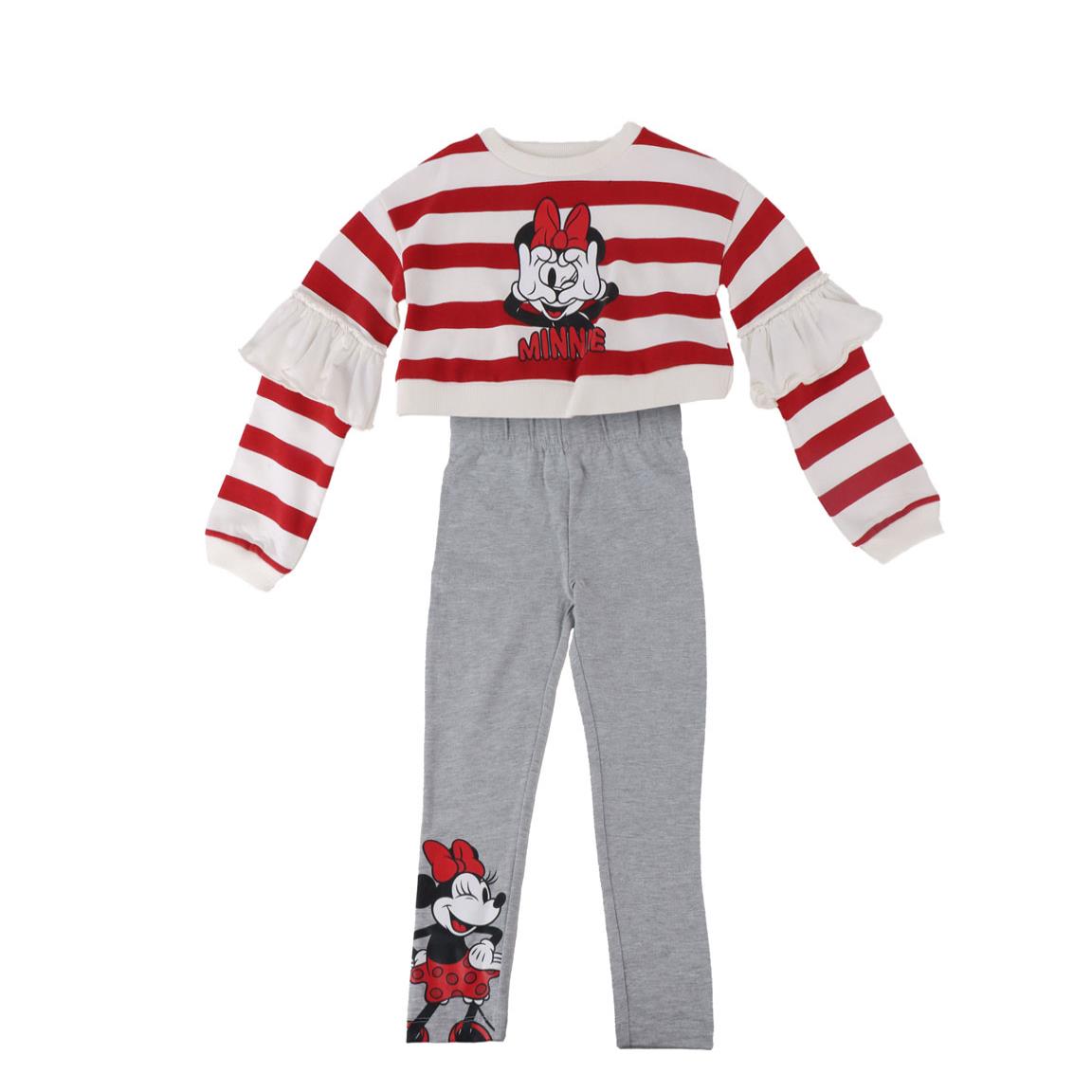 CONJUNTO 2 PIEZAS COTTON BRUSHED LEGGIN MINNIE - Imagen 1