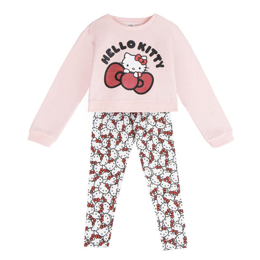 CONJUNTO 2 PIEZAS COTTON BRUSHED LEGGIN HELLO KITTY - Imagen 1