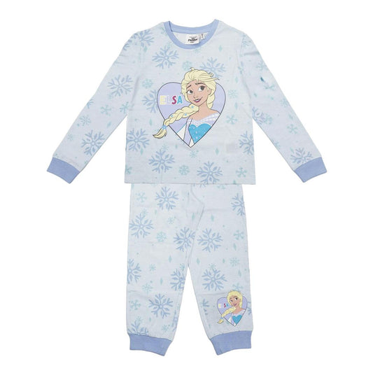 PIJAMA LARGO SINGLE JERSEY FROZEN - Imagen 1