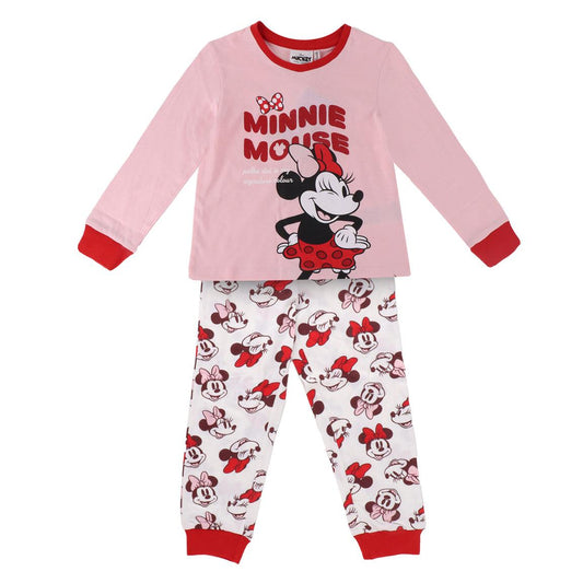 PIJAMA LARGO SINGLE JERSEY MINNIE - Imagen 1