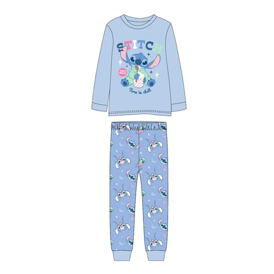 PIJAMA LARGO SINGLE JERSEY STITCH - Imagen 1
