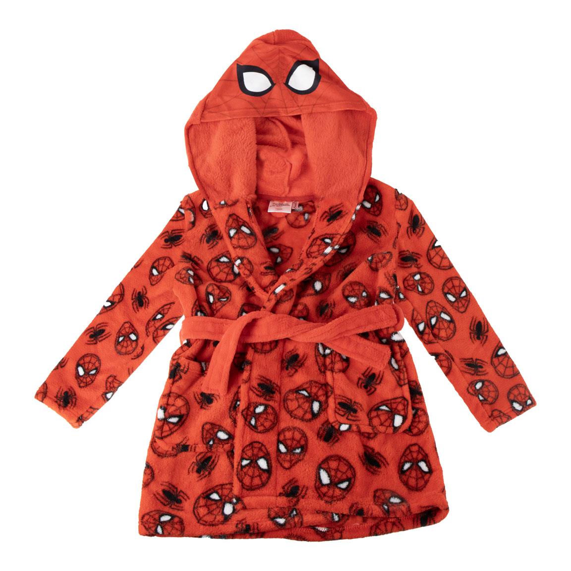 BATIN CORAL FLEECE APLICACIONES SPIDERMAN - Imagen 1